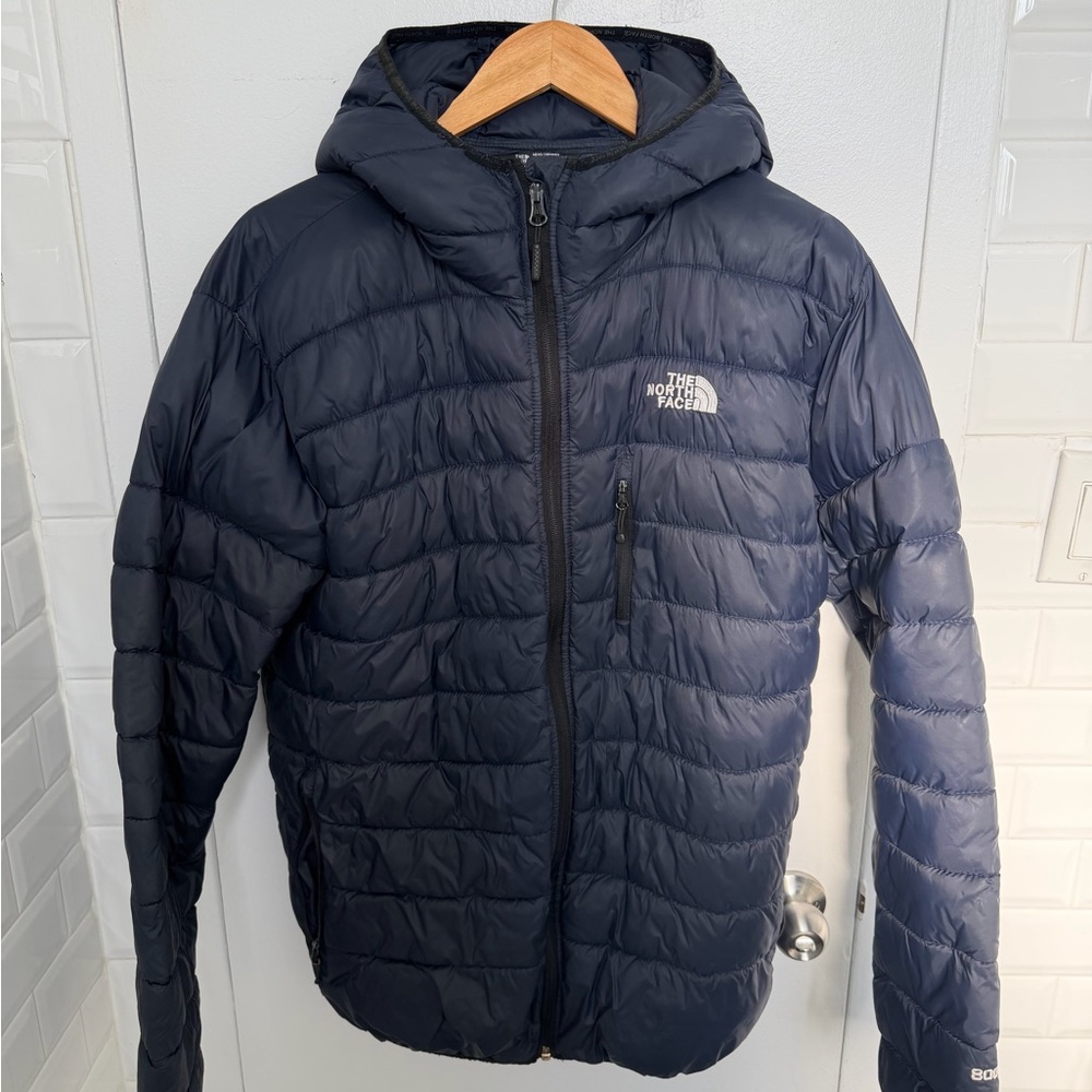 The North Face Men's Navy Puffer Jacket (Read Description)